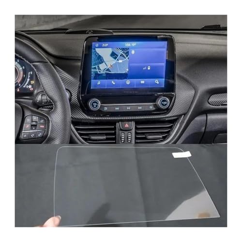 Verre trempé écran tactile 8 pouces évite rayures GPS Ford Kuga
