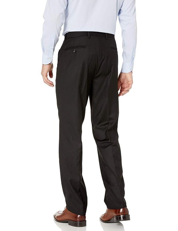 Adam Baker Men's Slim Fit Double-Breasted 2-Piece (Jacket & Pants) Wool Suit Set4