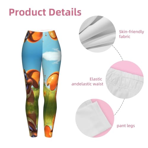 Leggings de compresión contra fatiga mallas suaves elefante para mujer 6