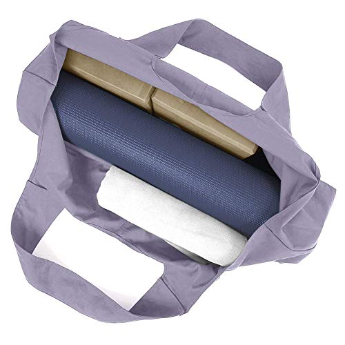 Liizee Large Yoga Mat Bag Multi-Purpose Gym Bag Yoga Mat Tote Sling Carrier With Side Pocket Fits Most Size Mats #TOP1