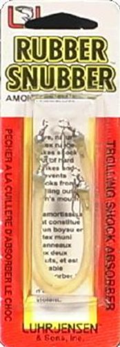 Luhr Jensen Troll Snubber flex moyen 6-1/2" 2pk naturel