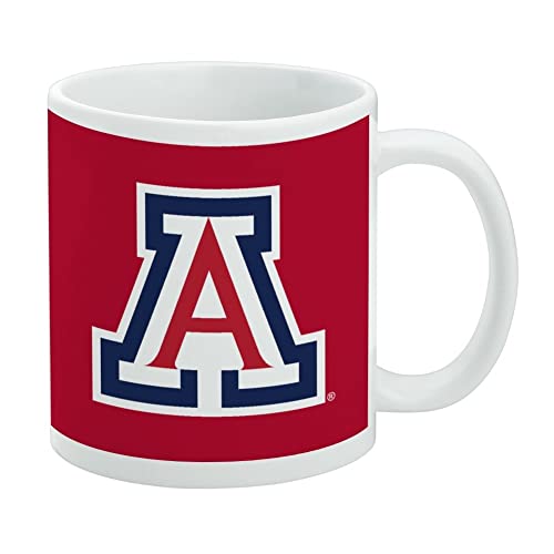 University of Arizona Wildcats Ceramic Coffee Mug, Novelty Gift Mugs for Coffee, Tea and Hot Drinks, 11oz, White