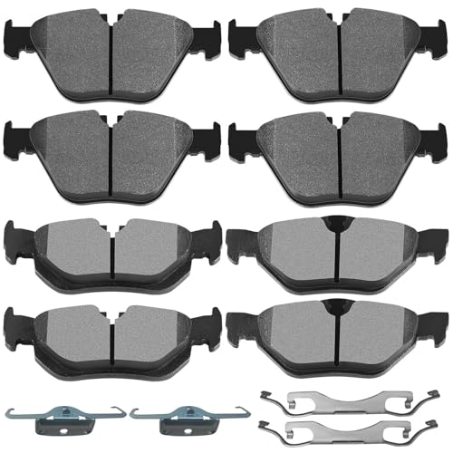 Image of SCITOO D1267 D918 Front Rear Semi-Metallic Brake Pads Sets Fit For BMW 328i | For 328i xDrive | For 328xi | For X1