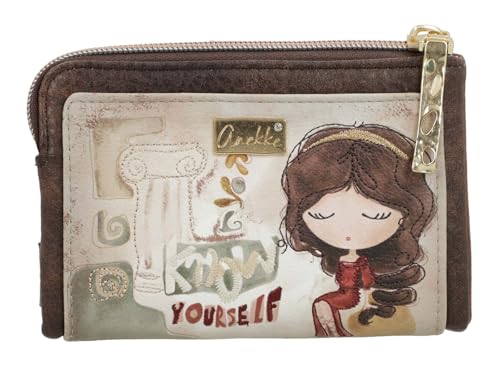 Porte-monnaie Muse Anekke avec protection RFID portefeuille flexible multicolore