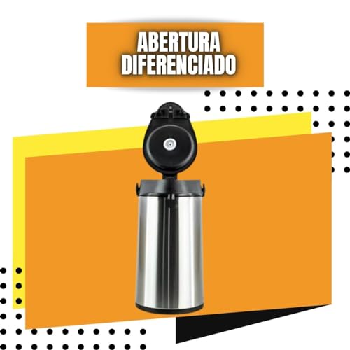 Garrafa Térmica Inox 1 Litro Café Chá Chimarrão