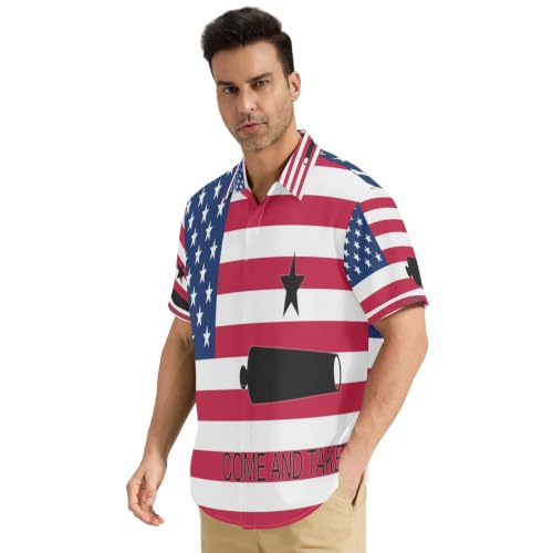 Chemise à manches courtes homme Texas Come and Take It S