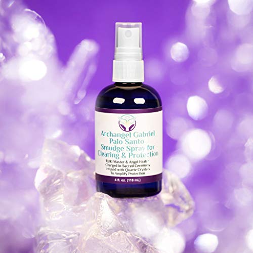 Heal The Masses Palo Santo Spray: Archangel Gabriel Palo Santo Smudge Spray For Clearing And Protection - Smokeless Palo Santo Smudging Spray Mist With Essential Oils For Aromatherapy - 4 Fluid Ounces #TOP7
