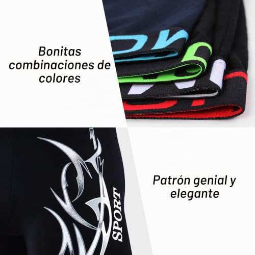 Pack de 8 bóxer de algodón calzoncillos hombre L&K suaves modelo 1105 6