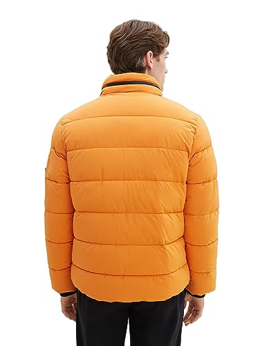 TOM TAILOR Herren Puffer-Jacke mit abnehmbarer Kapuze – Ansicht 4