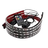 Cabilock Sound Activated Car Lights Led Underbody Lights Car Interior Lighting Easy Install Energy Efficient Decorative Kit