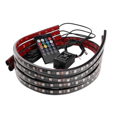 Cabilock Sound Activated Car Lights Led Underbody Lights Car Interior Lighting Easy Install Energy Efficient Decorative Kit