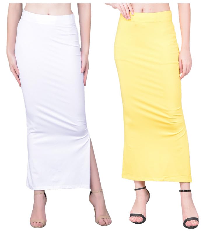 Image of Comfort Lady Women Cotton Blend Saree Shapewear /Saree Shapers Underskirt /Saree Petticoat