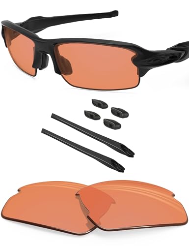 Image of BLAZERBUCK Replacement Lenses & Sock Kit for Oakley Flak 2.0 OO9295 Sunglasses