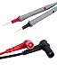 KAIWEETS Silikon-Messleitungen Multimeter-Sonden 48-Zoll-Silikonkabel Vergoldete Spitzen CAT III 1000V & CAT IV 600V 20A Kompatibel mit Digitalmultimetern & Zangenmessgeräten - KET20