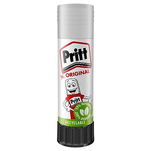 Pack Of 3 Original Pritt Stick Glue Large 43 gram Non Toxic Craft School Office Home