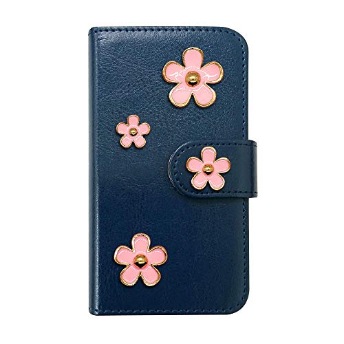 sslink Galaxy S26 Ultra 5G �Ή� �蒠�^ �X�}�z �P�[�X �f�C�W�[/�s���N �ԕ� �f�R ������� ���킢�� (�J�o�[�F�l�C�r�[) �_�C�A���[�^�C�v ���J�� �J�[�h���[ �t���b�v �J�o�[ �X�}�[�g�t�H��