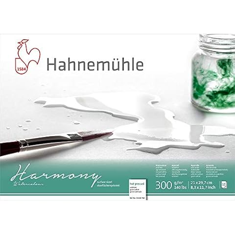 Hahnemuhle Harmony Watercolour Block Hot Press A4 Cover