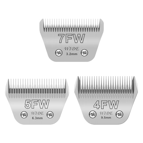 Newbulu 3�p�b�N���p�O���[�~���O���C�h�u���[�h�A���O���\�ȃy�b�g���̃O���[�~���O�u���[�h�AAndis�AOster A5�AWahl km10�N���b�p�[�ƌ݊���������܂��B(4FW+5FW+7FW)