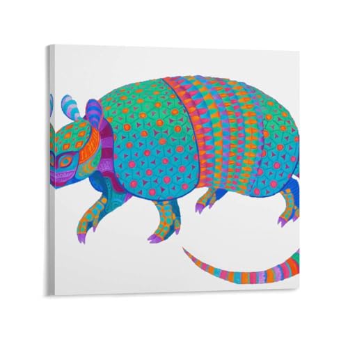 Toile abstraite animaux colorés pour raviver un mur blanc vide