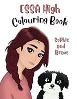 ESSA High Colouring Book: Emotional Support Stuffed Animal Coloring Book ESSA B0D3B7WFFW Book Cover