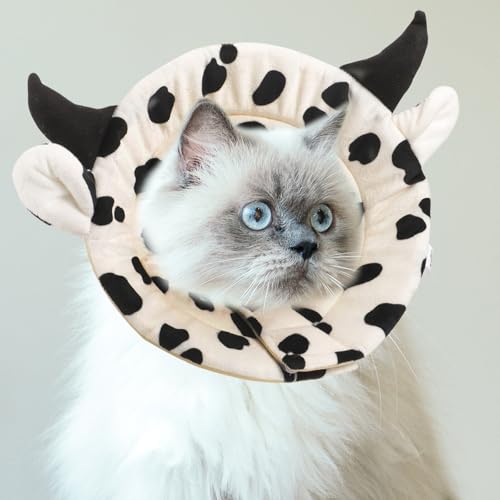 Image of Mipcase Soft Dog Cone to Stop Licking - Adjustable Cone Collar for Small Dogs & Cats