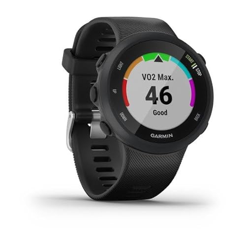 Monitor Cardíaco de Pulso com GPS Garmin Forerunner 45 Preto EU