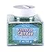 Sulyn Extra Fine Emerald Green Glitter Stacker Jar, 2 ounces, Non-Toxic, Stackable and Reusable Jar, Multiple Slot Openings for Easy Dispensing and Mess Reduction, Green Glitter, SUL50869