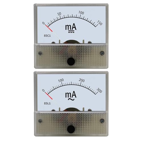 DC/AC �~���A���y�A���[�^�[ 85 �|�C���^�[�^�C�v �@�B�����[�^�[ �d������ 1~1000mA �p�l���T�C�Y 56*64mm �� 50mm 1��(85C1 DC,200mA)