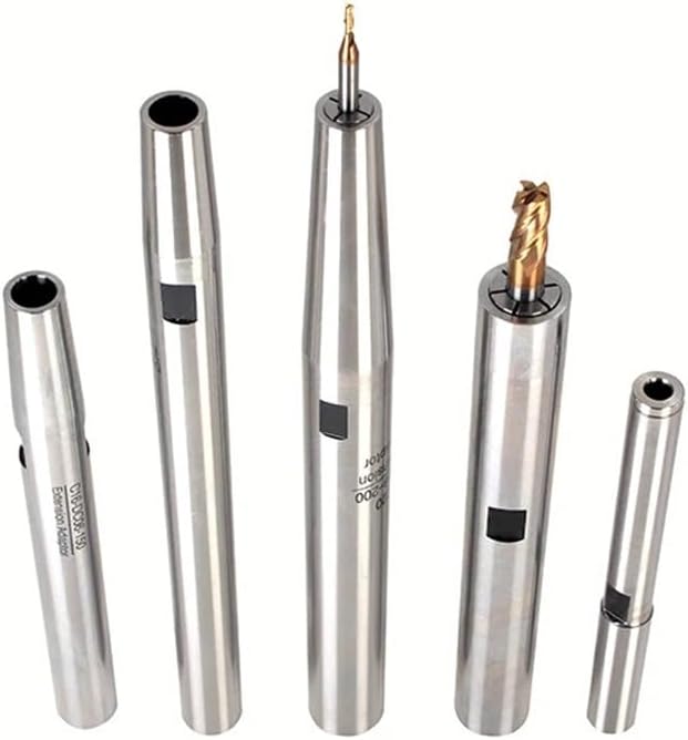 1set Slim 12mm Collet Chuck ST12 DC6 120L+3pcs 3mm 4mm 6mm Collets Pull Back Extension Adapter Tools Holder Post Pull