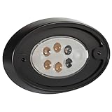 Grote 61851 LED Compartment Light with Push Lens for On/Off - Clear
