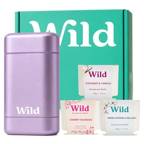 10 Best Refillable Deodorants That Are Eco-Friendly and Effective 3 Wild Purple Refillable Deodorant Case with Scents