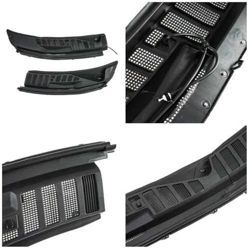 image for Turmaul Windshield Wiper Cowl Panel Grille for 2017-2022 Ford Super Du