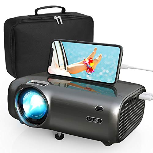Mini Projecteur, Portable 5500 Lumens Videoprojecteur Supporte 1080P...