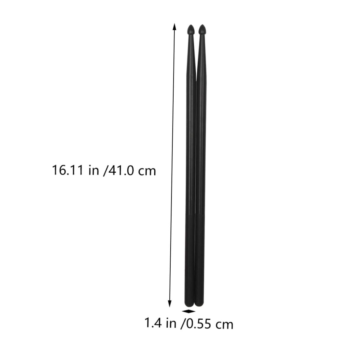 5a Nylon Drumsticks für Schlagzeug, 5 Paare, Professionelle Stöcke | Tägliches Üben und Bandauftritte, für Kinder und Anfänger, Angenehm zu Halten Zufällige Farbe