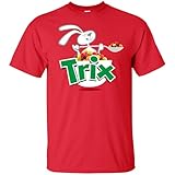 YUNDUN Trix Rabbit Trix Are for Kids Cereal Mascot Tshirt Colour27 XXL