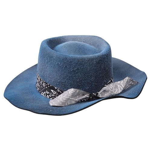 Chapeau de vacances en laine style décontracté pour vos escapades et sorties
