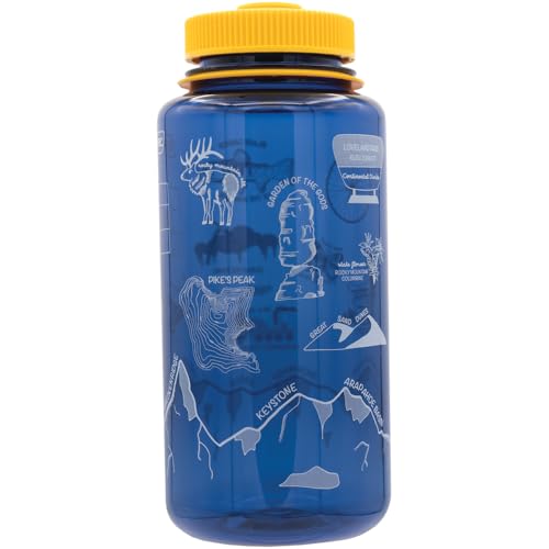Image of Nalgene 32 oz Wide Mouth Water Bottle | BPA-Free, Durable & Leak Proof,