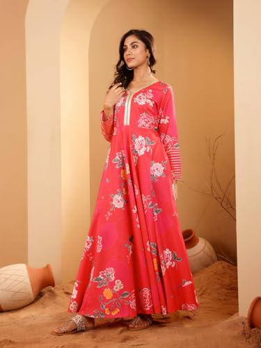 Kurta Anarkali floral parfait pour vos réceptions de mi-saison - 7