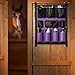 QUNZIDRESS Horse Tack Storage Bag Large-Capacity Horse Trailer Organizer Multi-Pocket Trailer Door Caddy for Horse Brush Comb Bottle
