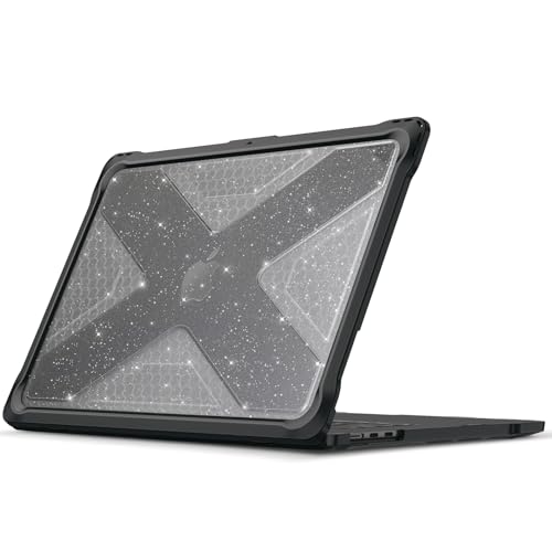 Protection MacBook Air 15 premium finition paillette coque rigide haute résistance