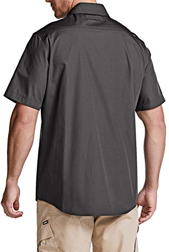 Cqr TOS400 Men'S Short Sleeve Work Shirts, Ripstop Military Tactical Shirts, Outdoor Upf 50+ Breathable Hiking Shirt thumb #2