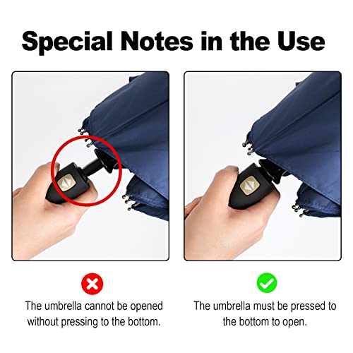 Lflfwy Windproof Umbrella - Compact Travel Umbrella With Anti-Rebound Design, Automatic Open And Close, Folding Umbrella For Men And Women #TOP3