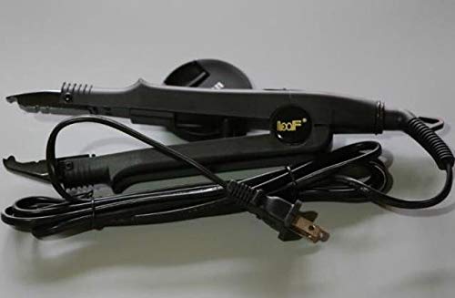 Miniatura 6 de "JR611-Black-A Set" - Herramienta de termostato de extensión de cabello de fusión PTC de hierro sin rastro, alicates de calefacción, conector de