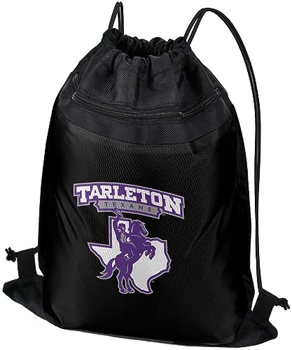 Campus Lab Tarleton State University Primary Logo Drawstring Backpack Gym