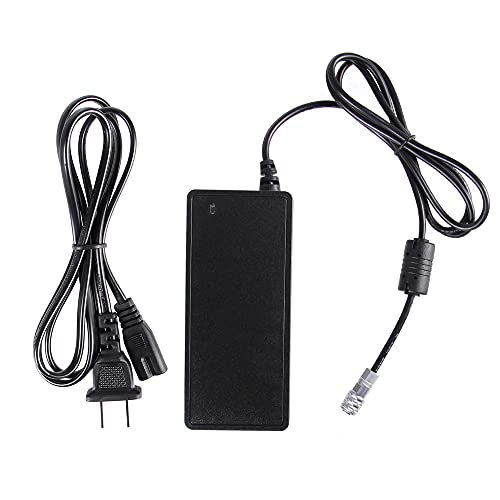 Cable FocusFoto AC-BMPCC4K de 12V con conector anticaídas para Blackmagic Pocket 6K Pro 7