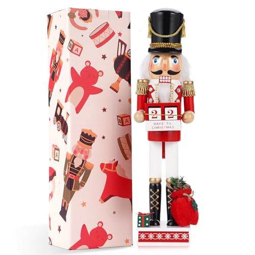 Nussknacker gestiefelter Kater 15 40cm große Nussknacker Puppe Halten Weihnachts Countdown Kalender...