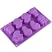 Halloween Molds Silicone Candy Soap Mold Cookie Baking Mold with Ghost Pumpkin