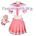 Produktbild MSSJ Schicksal/Großauftrag Schicksal Apokryphenreiter Astolfo Cosplay JK Schuluniform Matrosenanzug Frauen Phantasie Outfit Anime Halloween Kostüm L Kostüm mit Perücke