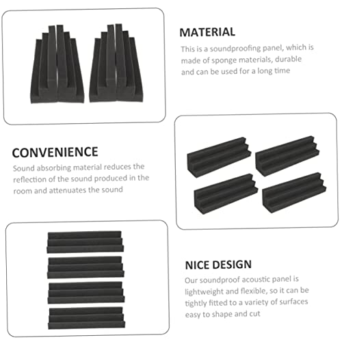 Paneles acústicos TOYANDONA 6pcs para insonorización, reducción de ruido y absorción sonora miniatura 4
