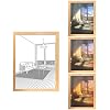 The Shadowbox Decoration, Tabletop Decoration, LED Luminous Photo Frame, Shadow Flow, Light and Shadow Rotation, Artwork with Unique (Small,G)